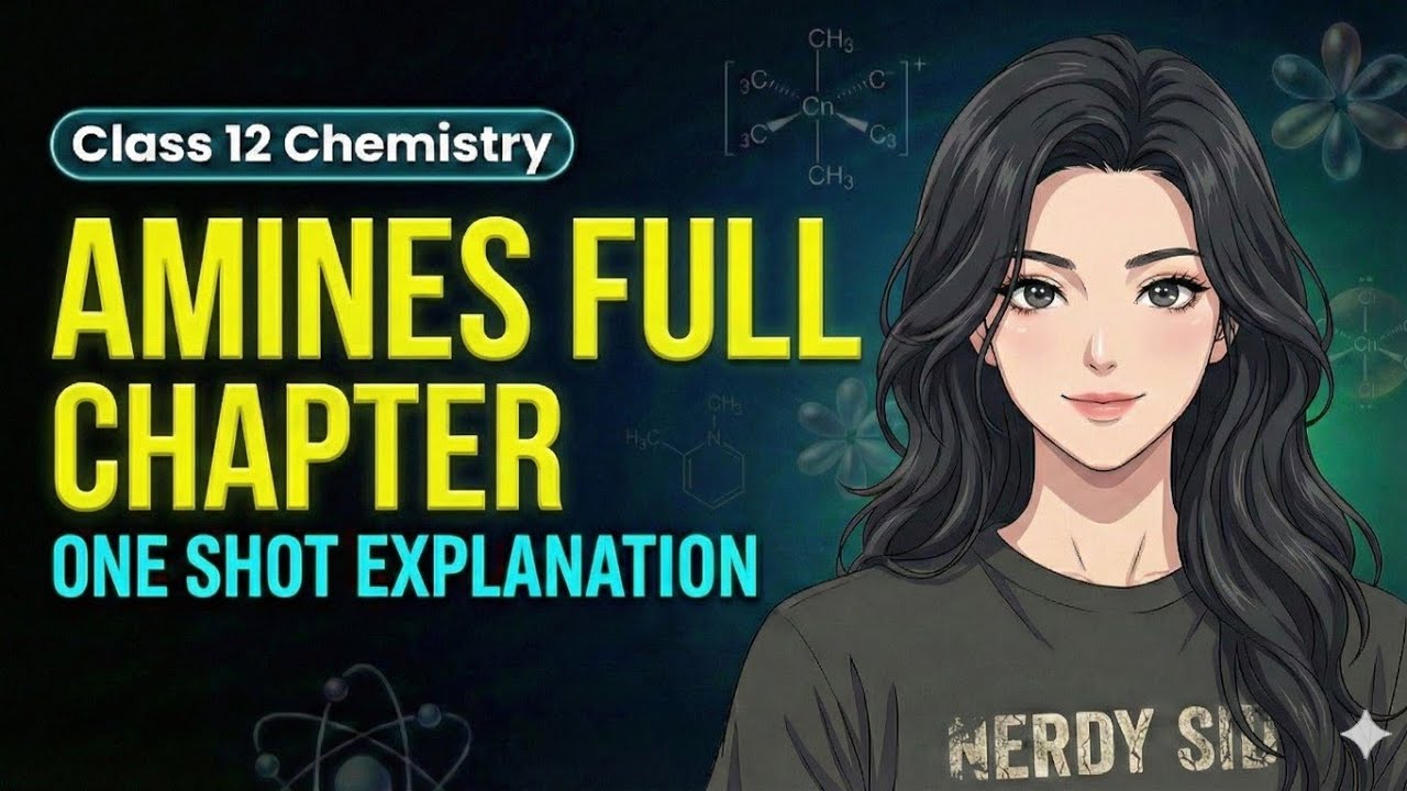 Amines – Class 12 Chemistry | One Shot 2025-26