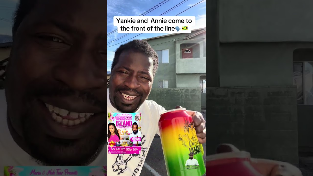 Yankie and Annie come to the Front of the line🗣️🇯🇲