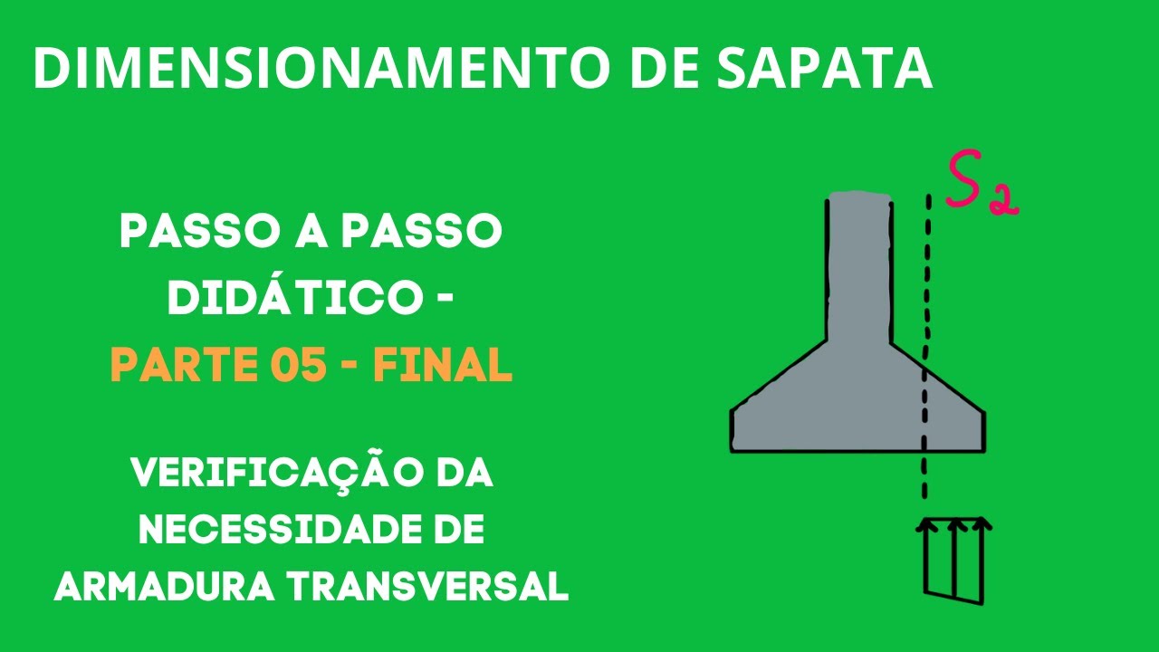 16 - Dimensionamento de Sapata - Parte 05 - Final
