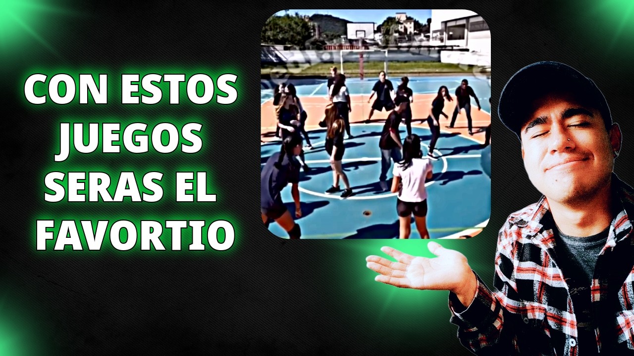 Los 9 JUEGOS más ENTRETENIDOS para Mejorar la EDUCACIÓN FÍSICA en Clase