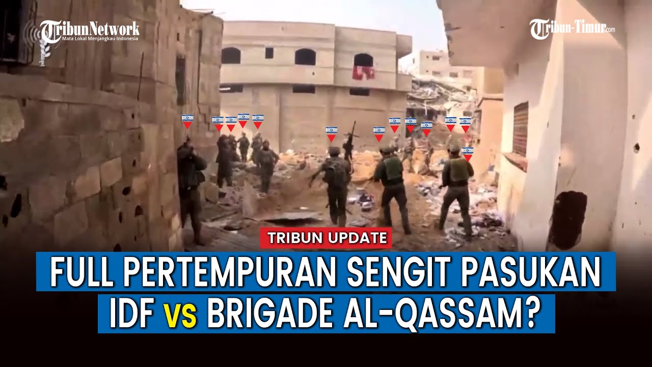 FULL, Niat Tembaki Brigade Al-Qassam, Tentara Israel Tak Temukan Satupun Pejuang Palestina