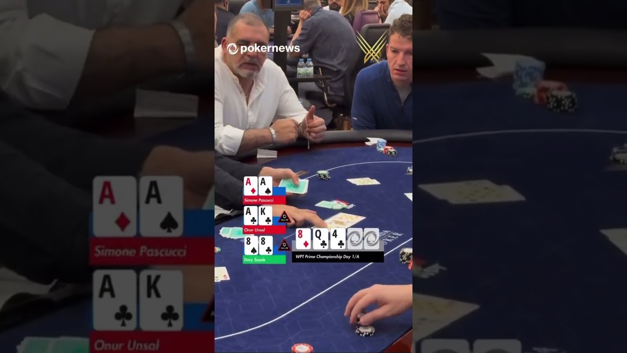 Crazy runout #holdem #nolimitholdem #casino #holdempoker