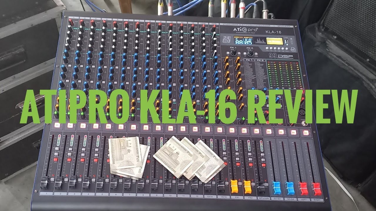 atipro KLA-16  unbox and full details review
