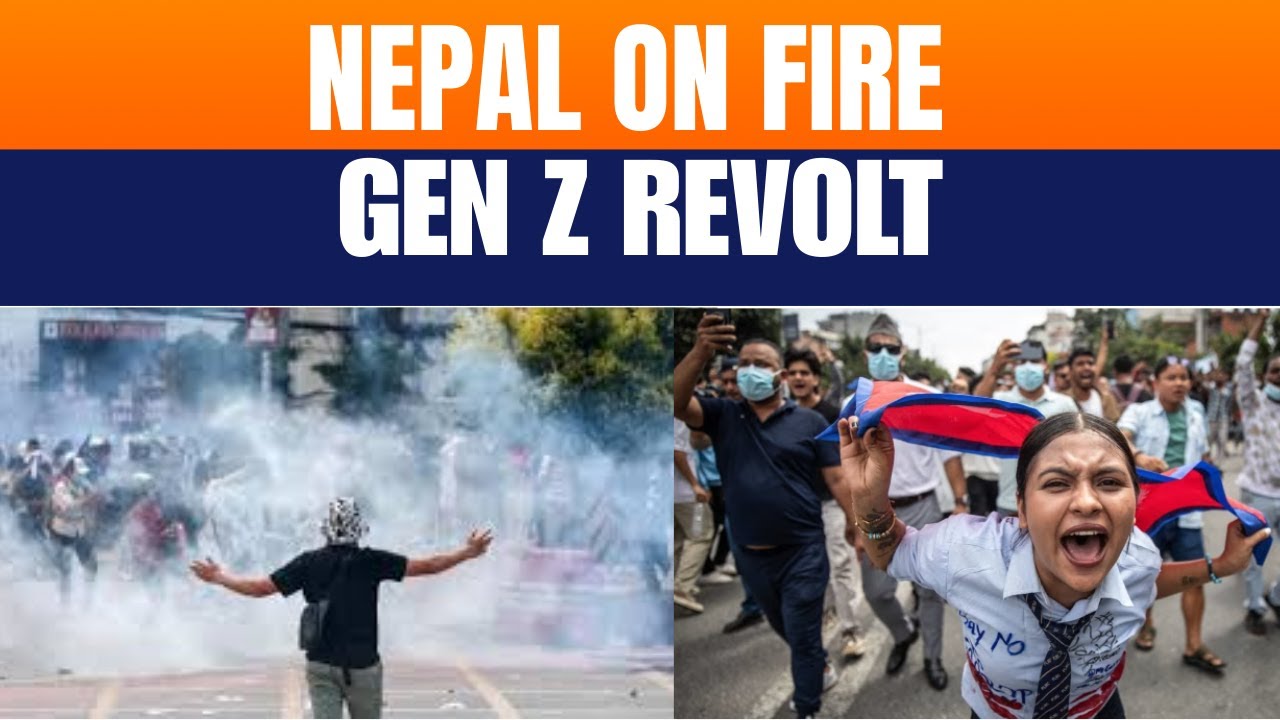 Nepal on Fire: Gen Z Storms Parliament | Oli Govt Faces Revolt | Kathmandu | News9