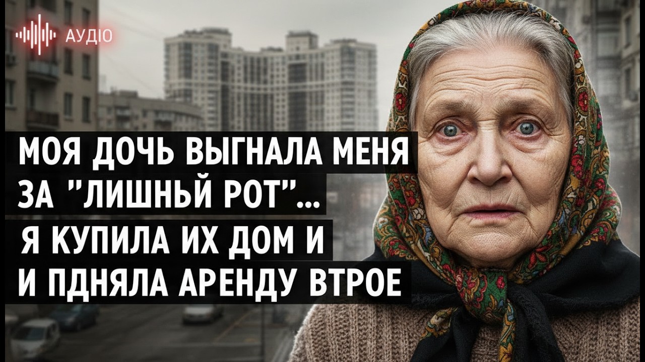 Дочь выгнала меня за 