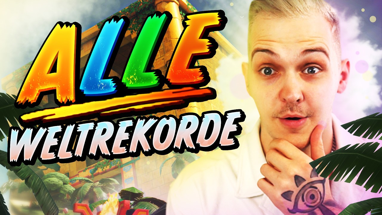 ALLE WELTREKORDE in MARIO KART WORLD (Woche 1) - Huebi reagiert