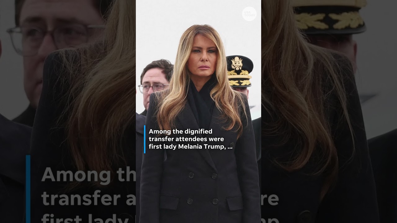 President Trump attends dignified transfer of Americans killed in Iran war