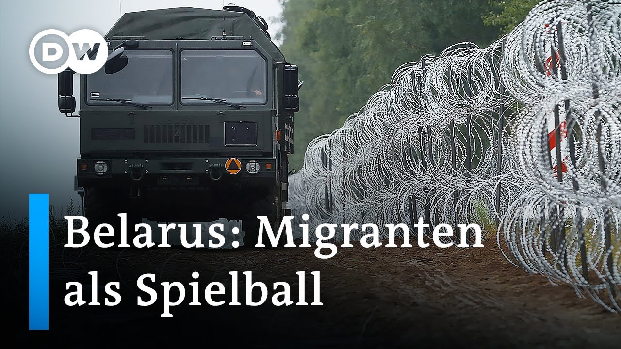 Migranten im Grenzgebiet von Belarus und Polen | DW Nachrichten