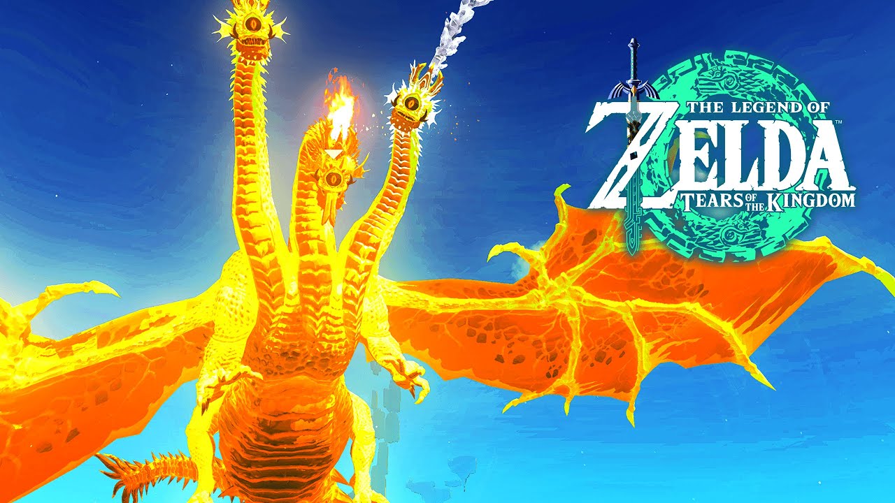 Golden King Gleeok - Zelda Tears of the Kingdom