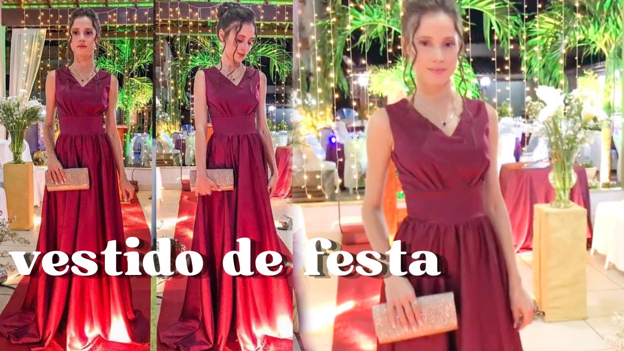 FAÇA SEU PRÓPRIO VESTIDO DE MADRINHA OU FORMATURA