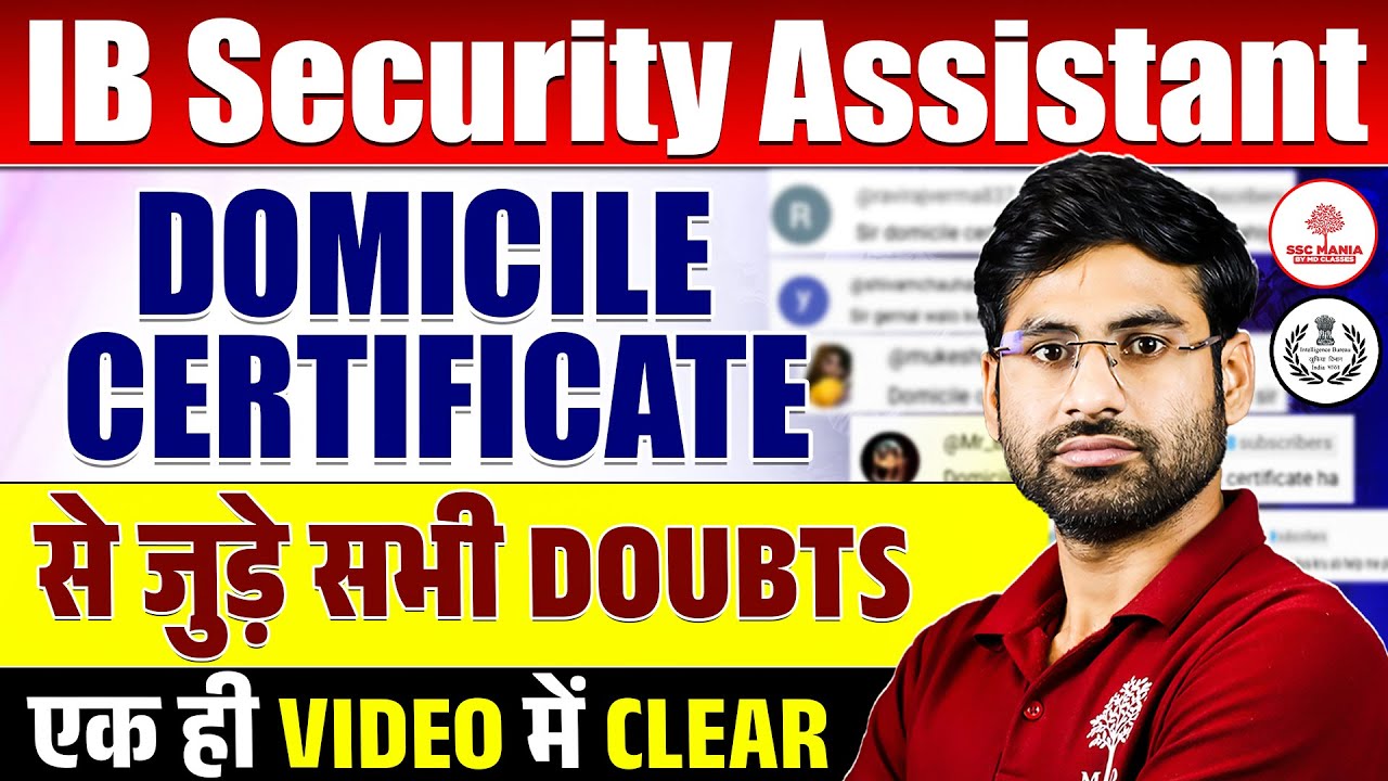 IB SA TIER 2 Preparation | IB SA Domicile Certificate | IB SA Domicile Certificate Problem | IB SA
