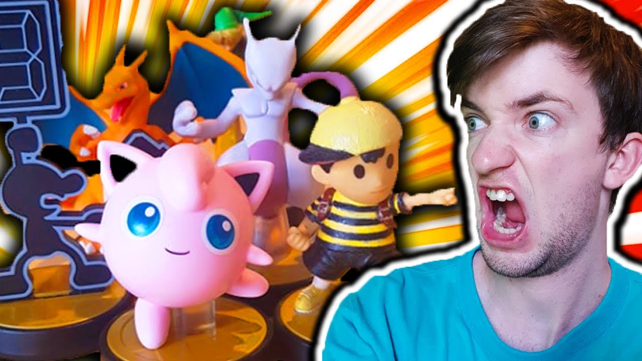 Fighting My OP Super Smash Bros Amiibos
