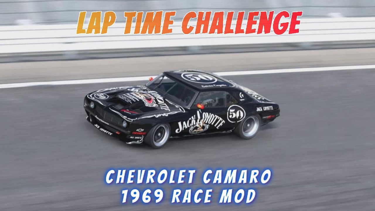 GT7 Lap Time Challenge Chevrolet Camaro 1969 Race Mod - High Speed Ring