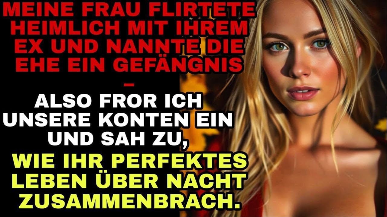 Meine Frau flirtete heimlich mit ihrem Ex und nannte die Ehe ein Gefängnis – also fror ich