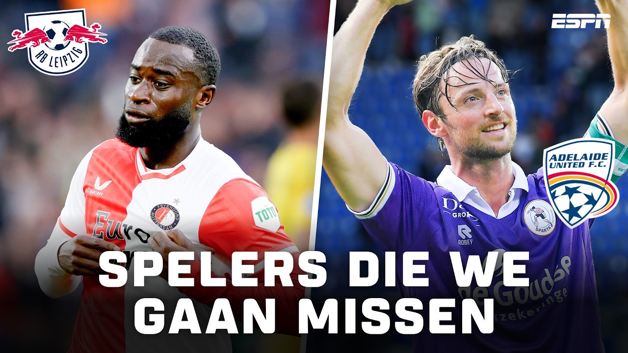 15 SPELERS die we in de Eredivisie gaan MISSEN 💔😢
