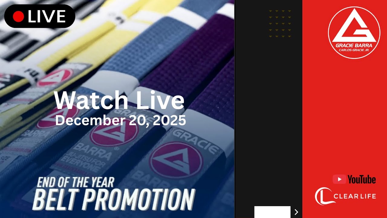 Gracie Barra Texas End of the Year Belt Promotion - December 20