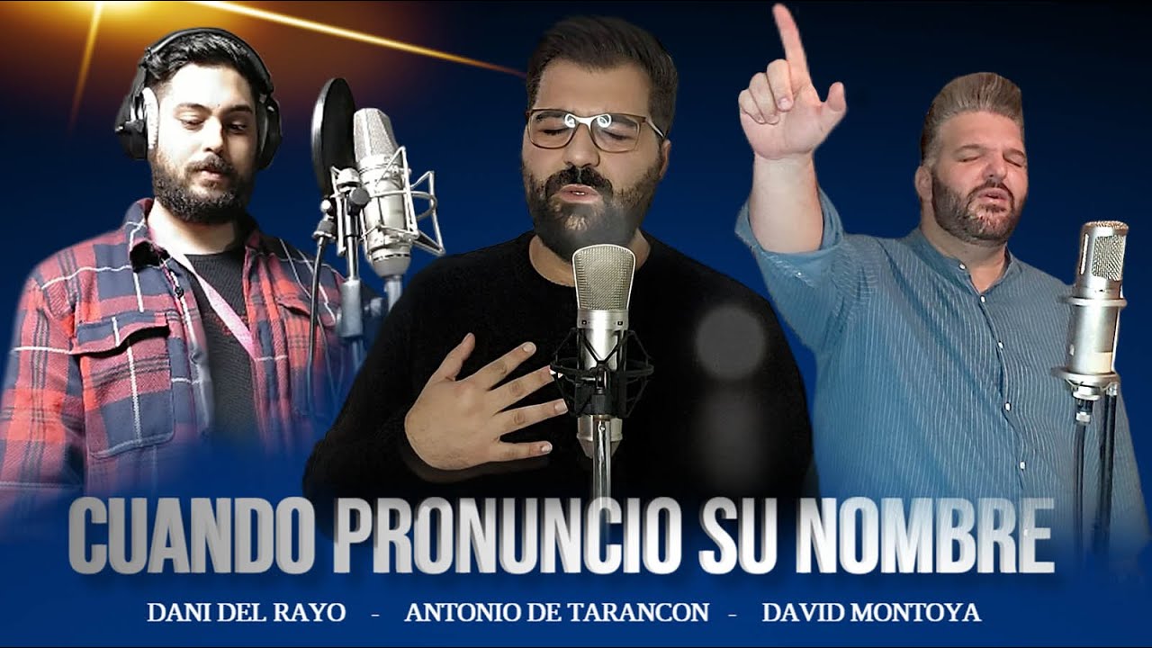 ANTONIO FERNANDEZ, DANI DEL RAYO Y DAVID MONTOYA  ( CUANDO PRONUNCIO SU NOMBRE )