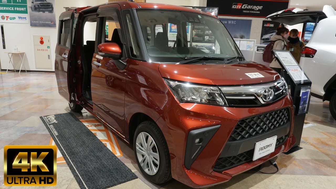 トヨタ ルーミー G 2022年モデル ファイアークォーツレッドメタリック - 2022 TOYOTA ROOMY G - New Toyota Roomy 2022 Red