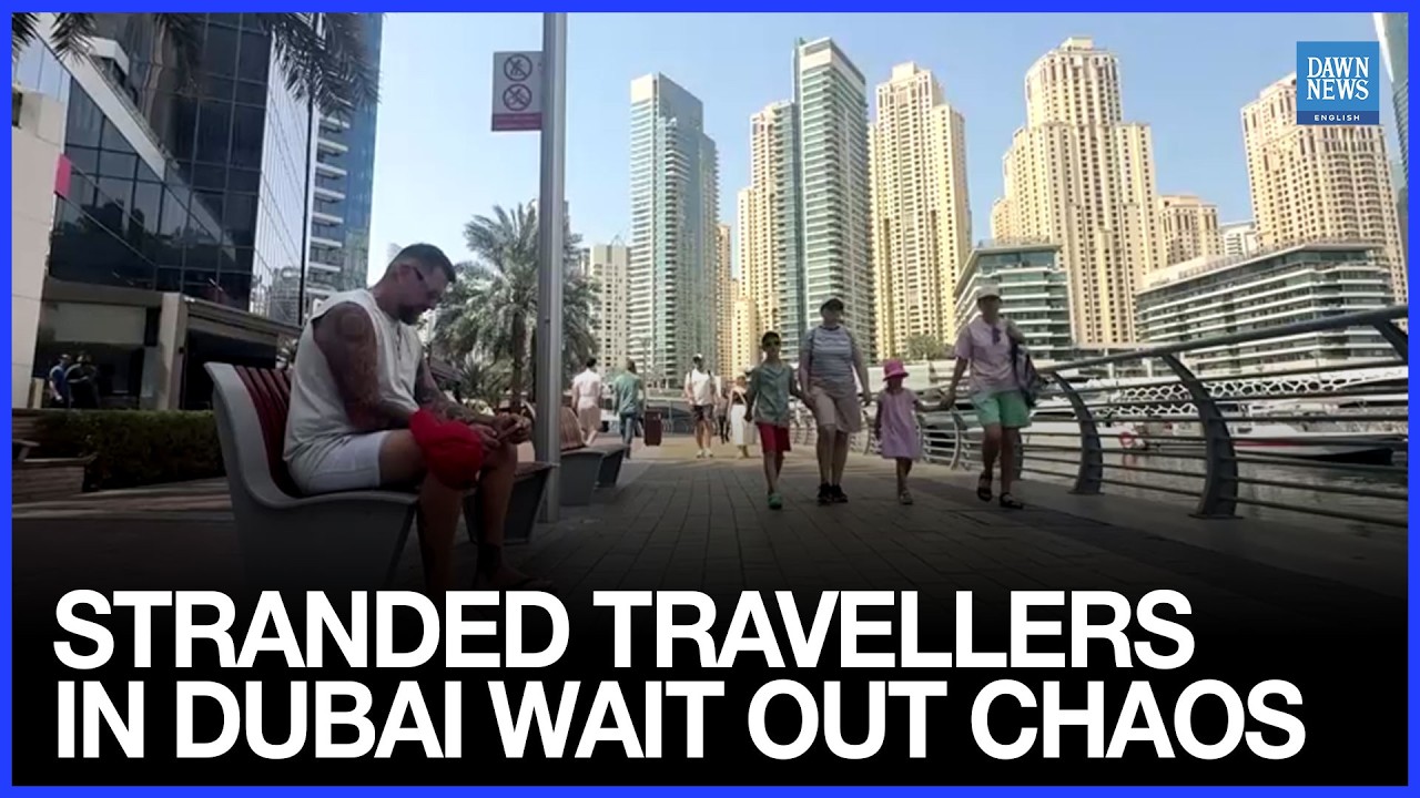 Travellers Stranded In Dubai Wait Out Chaos | Middle East Flights | US-Israel War On Iran