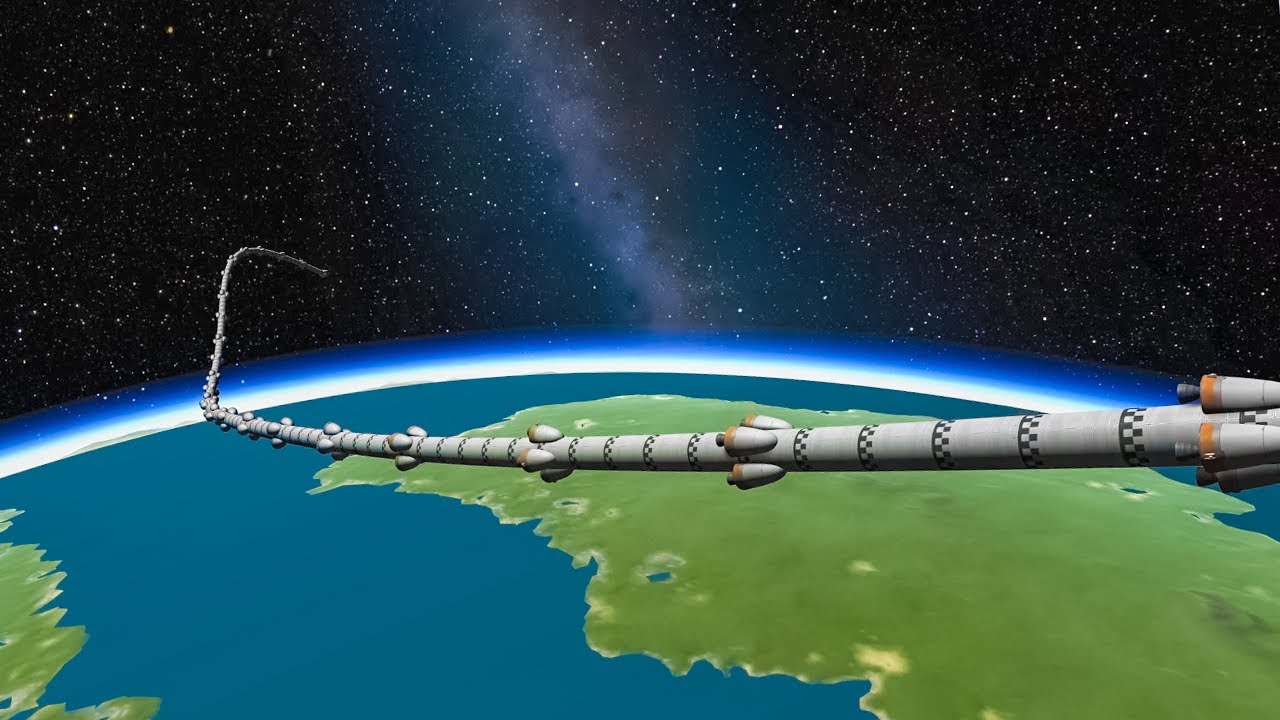Building a snake that can go to space... Kerbal Space Program!