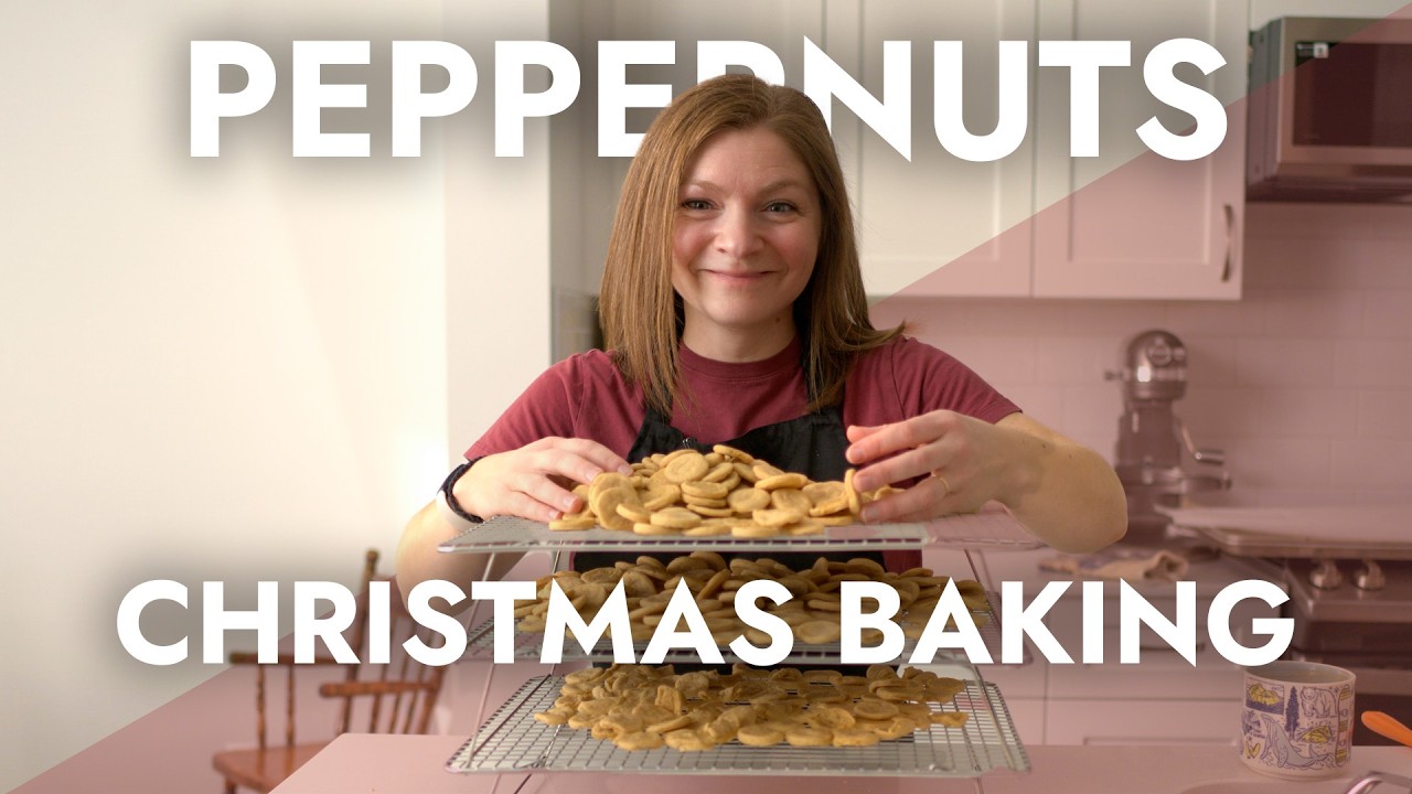 Baking Classic Mennonite Peppernuts (A Christmas Tradition)