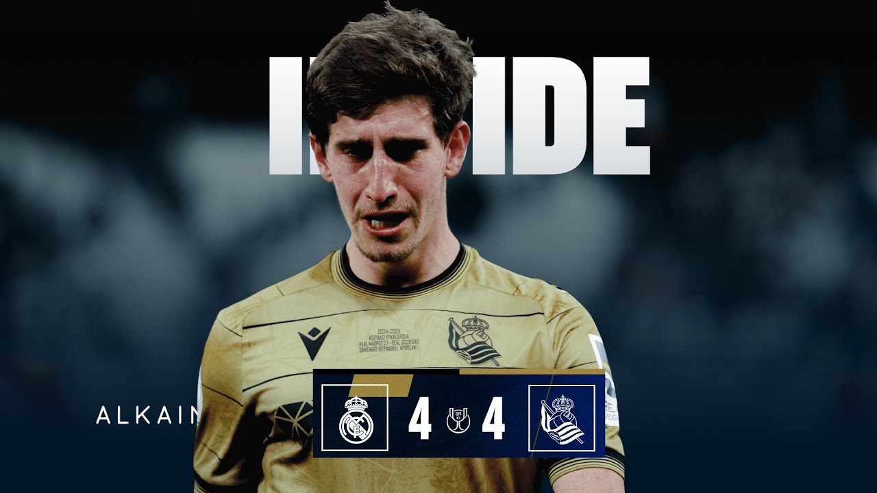 INSIDE | El orgullo de unos colores | Real Madrid 4 - 4 Real Sociedad