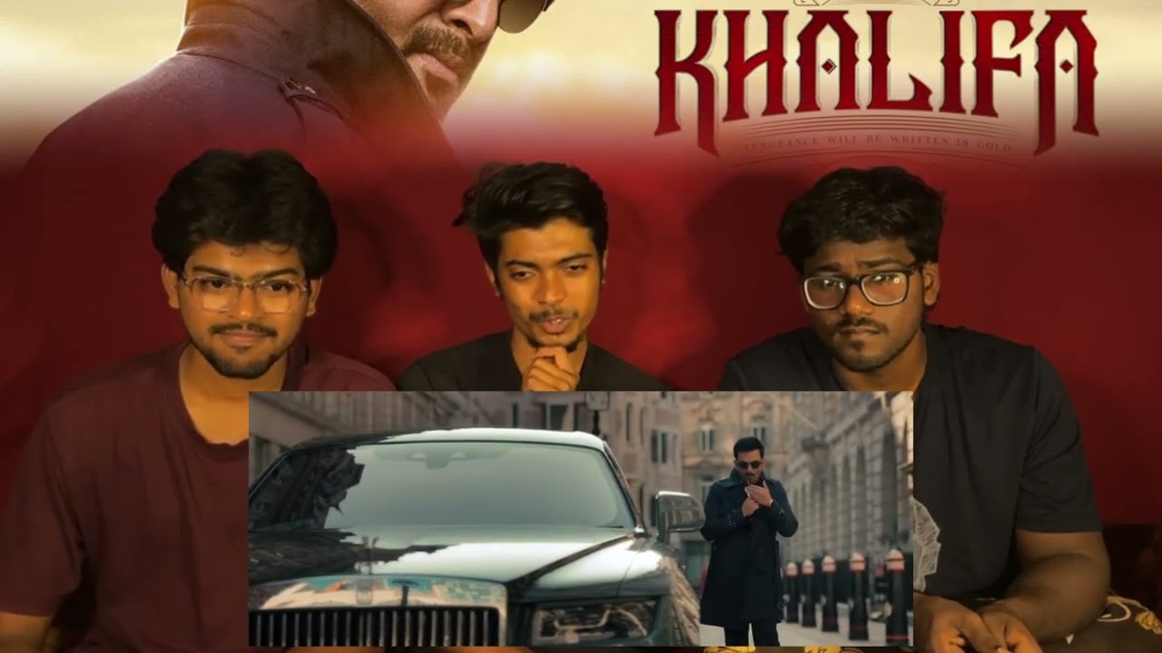 Khalifa Glimpse Reaction | Pure Mass and Power-Packed Visuals #prithviraj #mollywood
