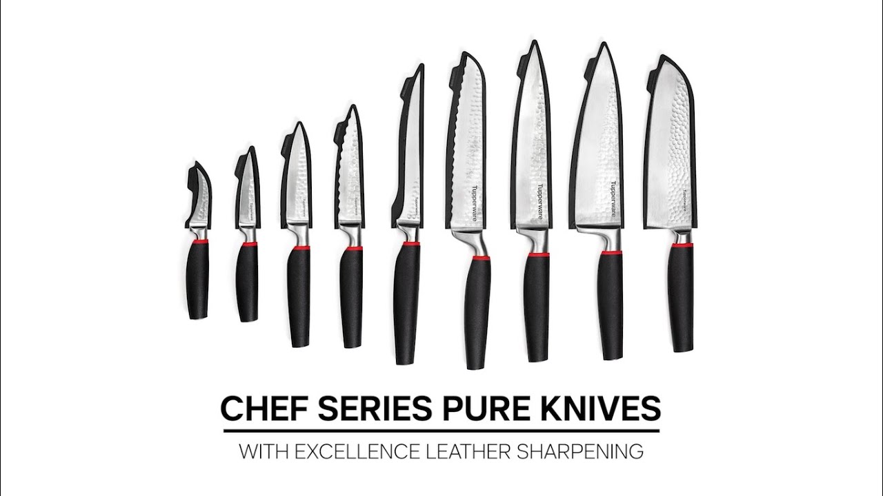 Chef Series Pure Knives with Excellence Leather Sharpening