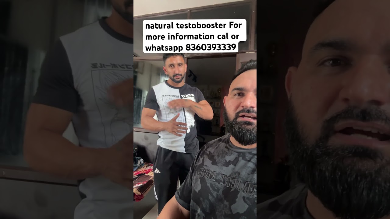 Natural testosterone booster