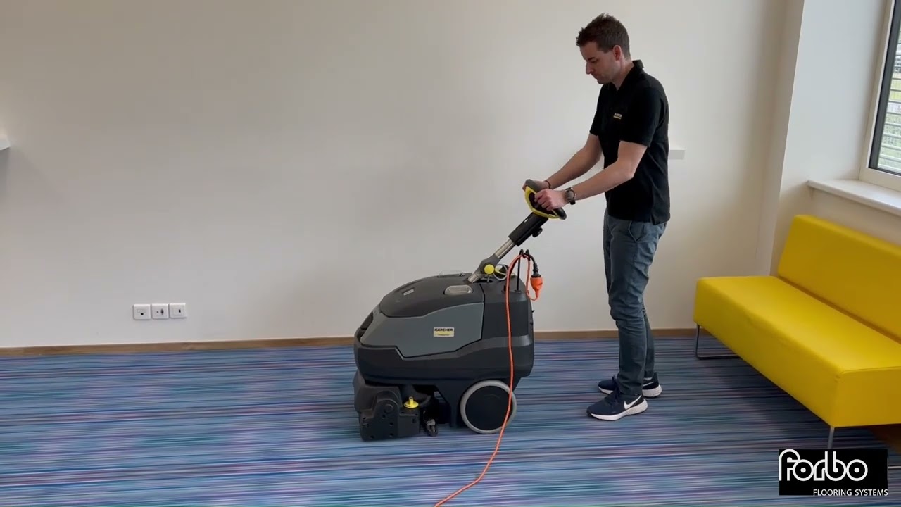 Hloubkové čištění koberců Flotex stroji Kärcher