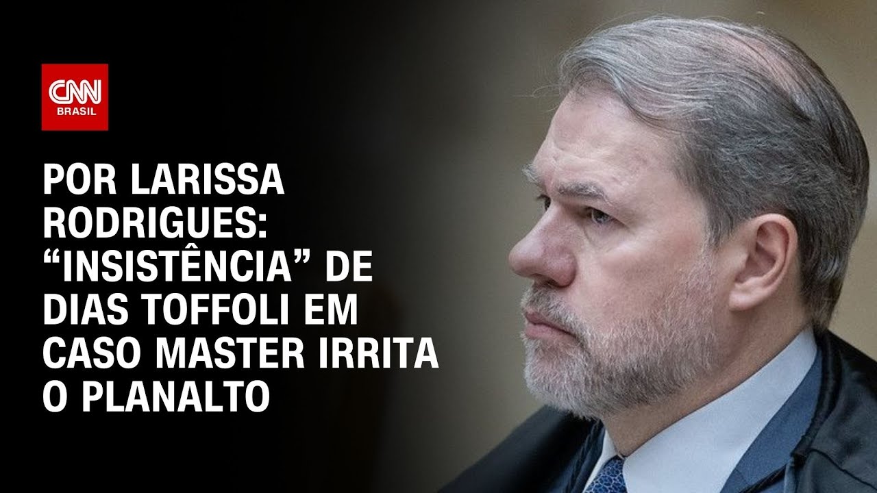 “Insistência” de Dias Toffoli em caso Master irrita o Planalto | HORA H