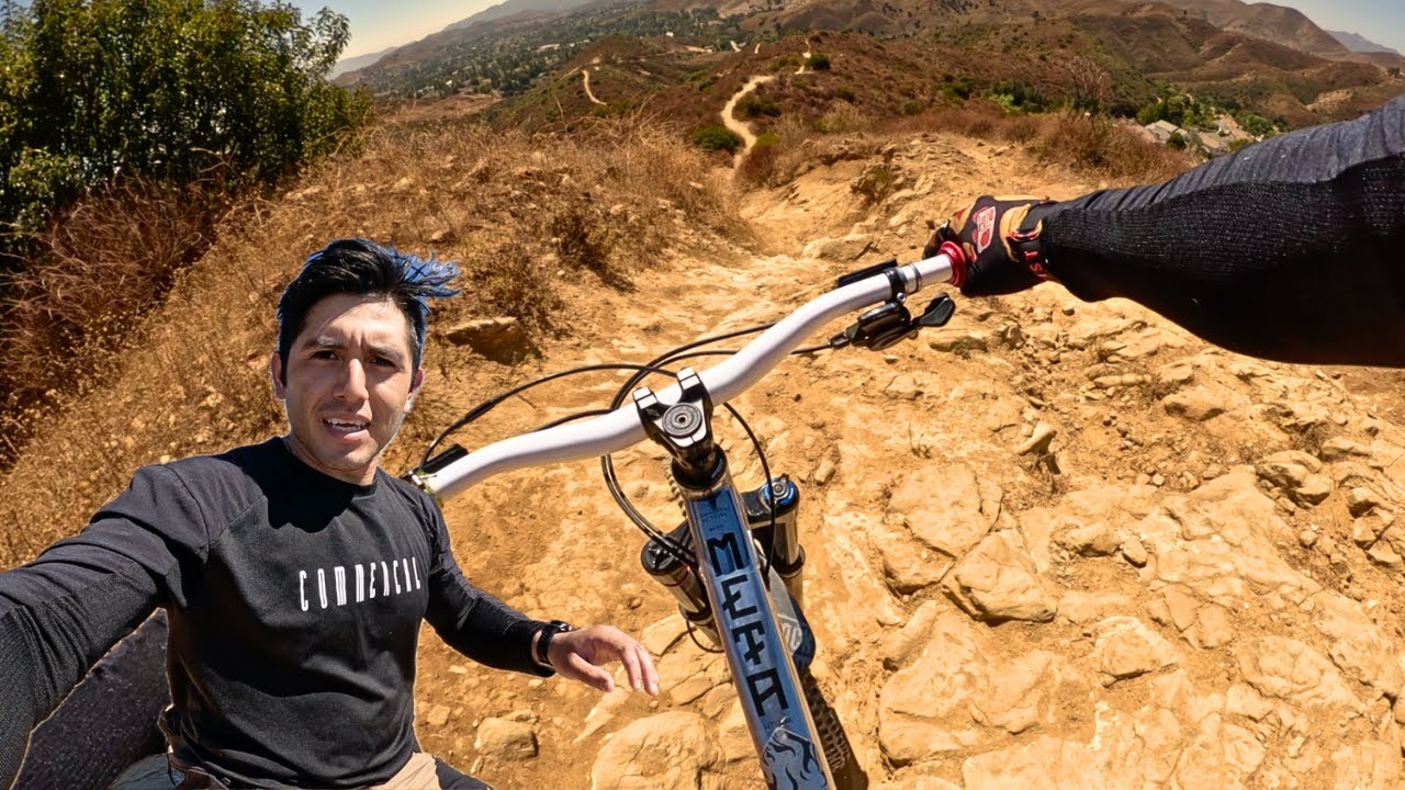 Этот хардтейл продолжает меня впечатлять... | Suicide Trail | Commencal Meta HT | Оук-Парк, Калиф...