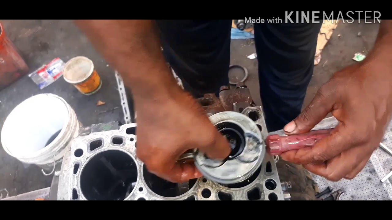 Ashoka leyland dost bs4 engine OVERHAUL