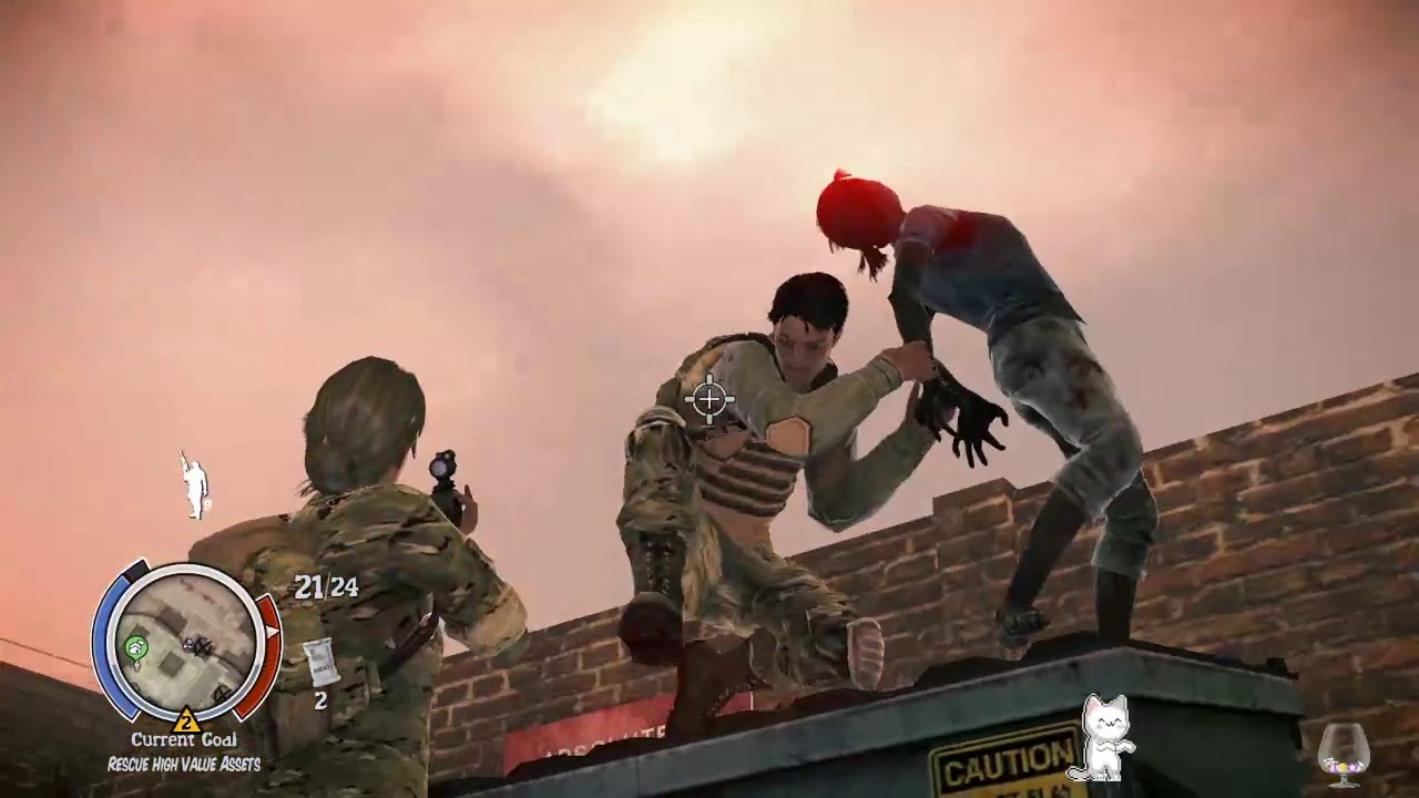 Lifeline - Ending 4 : Active Nuke destroy the city  (Make Vienna cho stay)