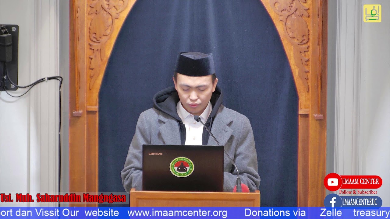 Kajian subuh  Lead By Ustad Muhammad Saharuddin @ IMAAM Center Feb 22  2026
