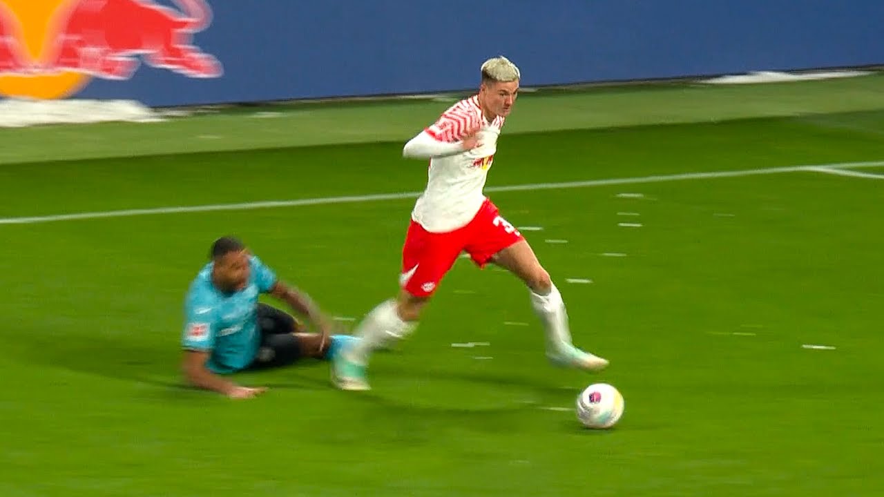 Benjamin Sesko is so Powerful | Best Goals, Skills, Finishes