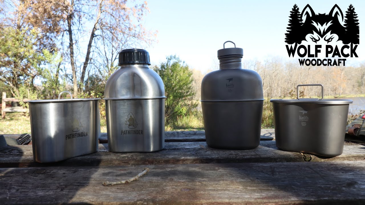 Titanium Vs Stainless Steel Canteen System Which is Better