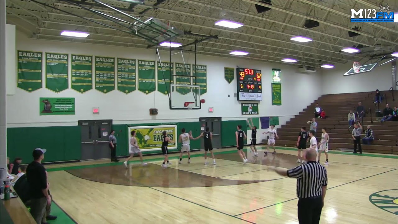 Cedarville-DeTour at Engadine - Boys Varsity Basketball