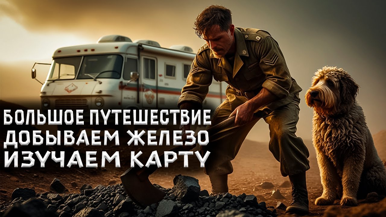 Большое путешествие! Добываем железо! Изучаем карту! | HumanitZ #16