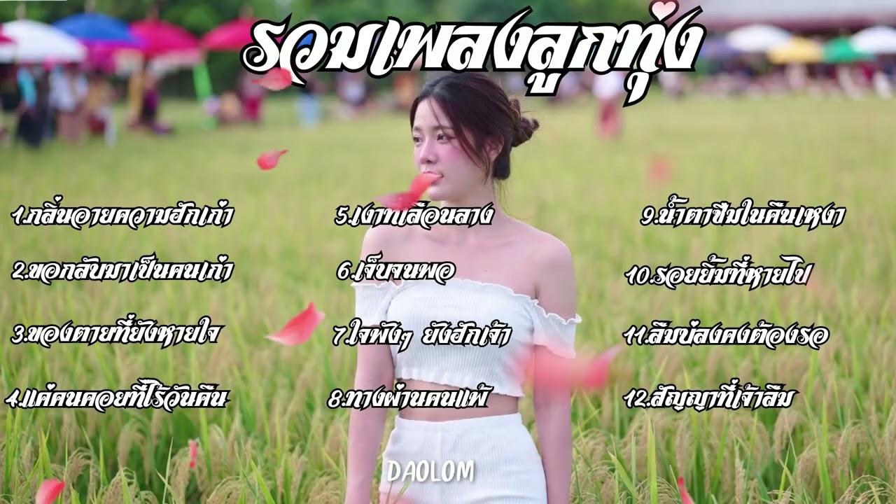 เพลงลูกทุ่งเพื่อชีวิต เพลงเพราะๆ ฟังสบาย | ใหม่ล่าสุด ฟังเพลินยาวๆ ไม่มีโฆษณาคั่น - daolom Vol.16
