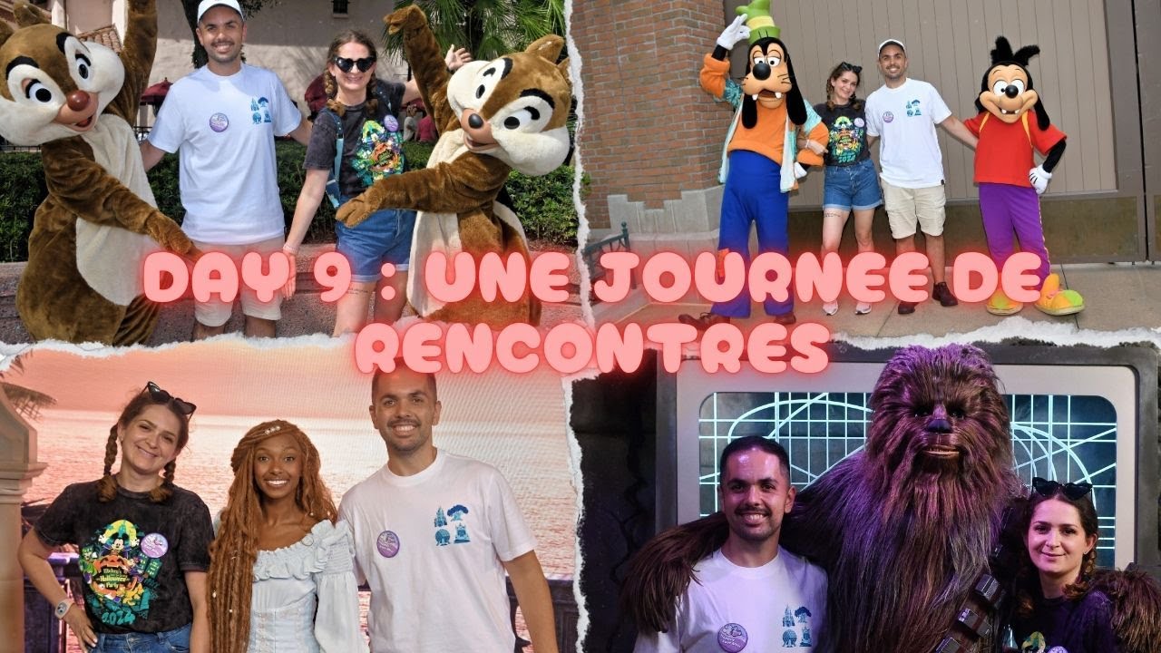Vlog WALT DISNEY WORLD Jour 9 : Une journée pleine de rencontres aux Hollywood Studios !