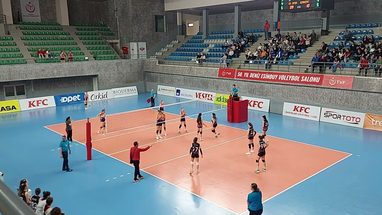 Es spor - Bizimkent Voleybol , Tüm maç , midi kızlar süper ligi final grubu 7.maç  30.03.2024