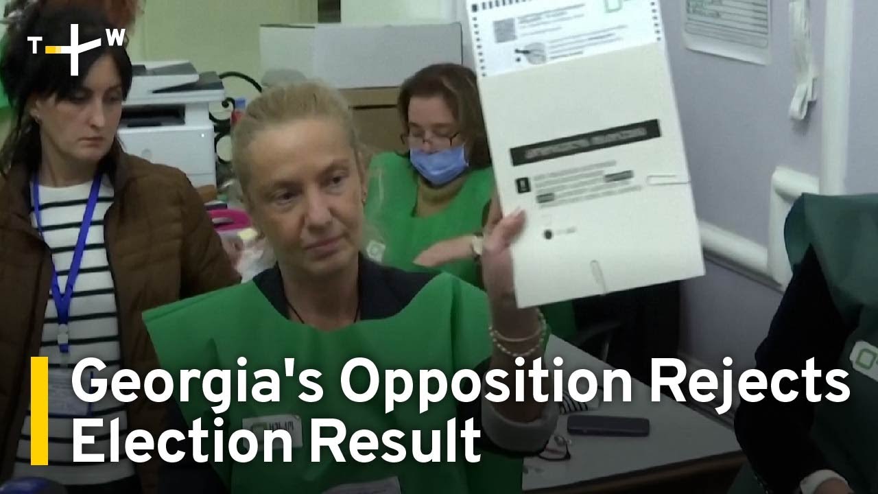 Georgia's Opposition Coalition Says Election Results Are Fraudulent｜TaiwanPlus News