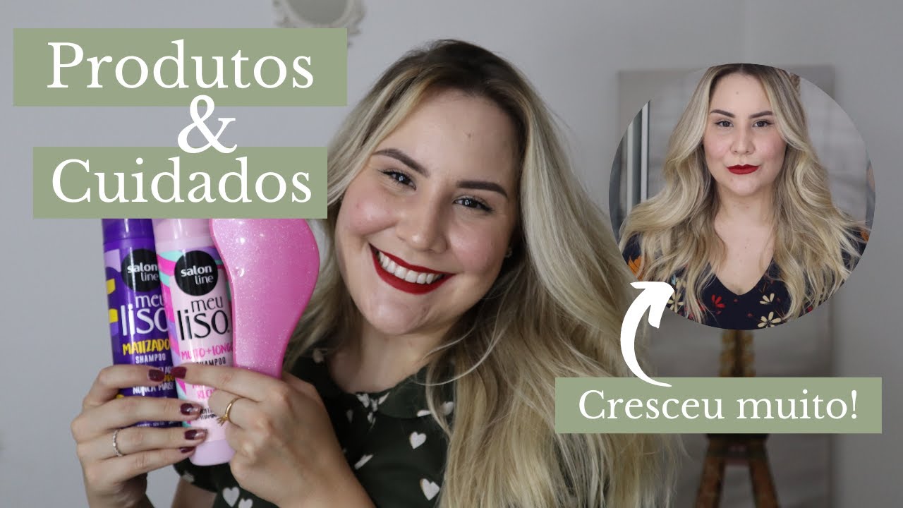 COMO TENHO CUIDADO DO MEU CABELO - DICAS E PRODUTOS QUE USO!