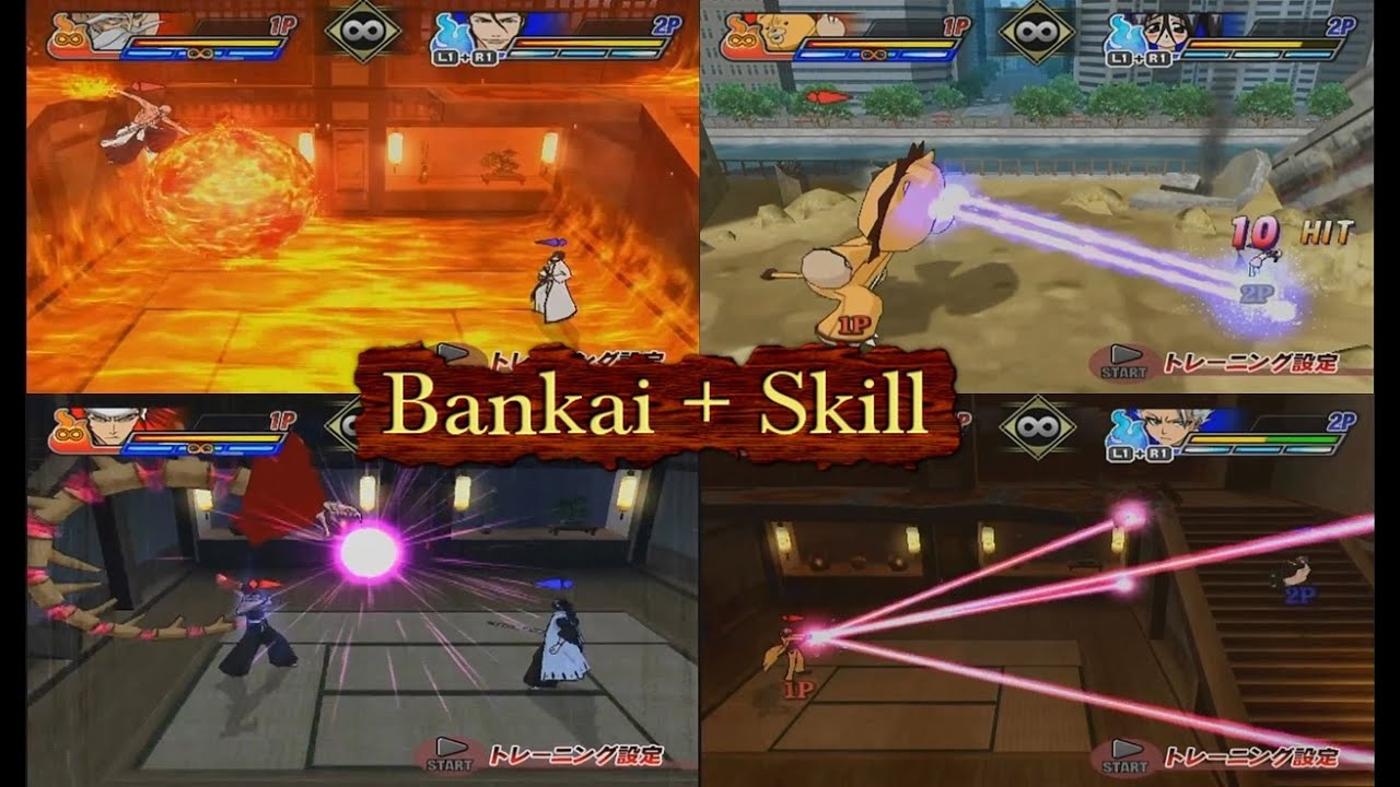 Semua Bankai's dan Jurus Karakter Bleach : Blade Battlers 2nd PS2 - BLACK ICHIGO