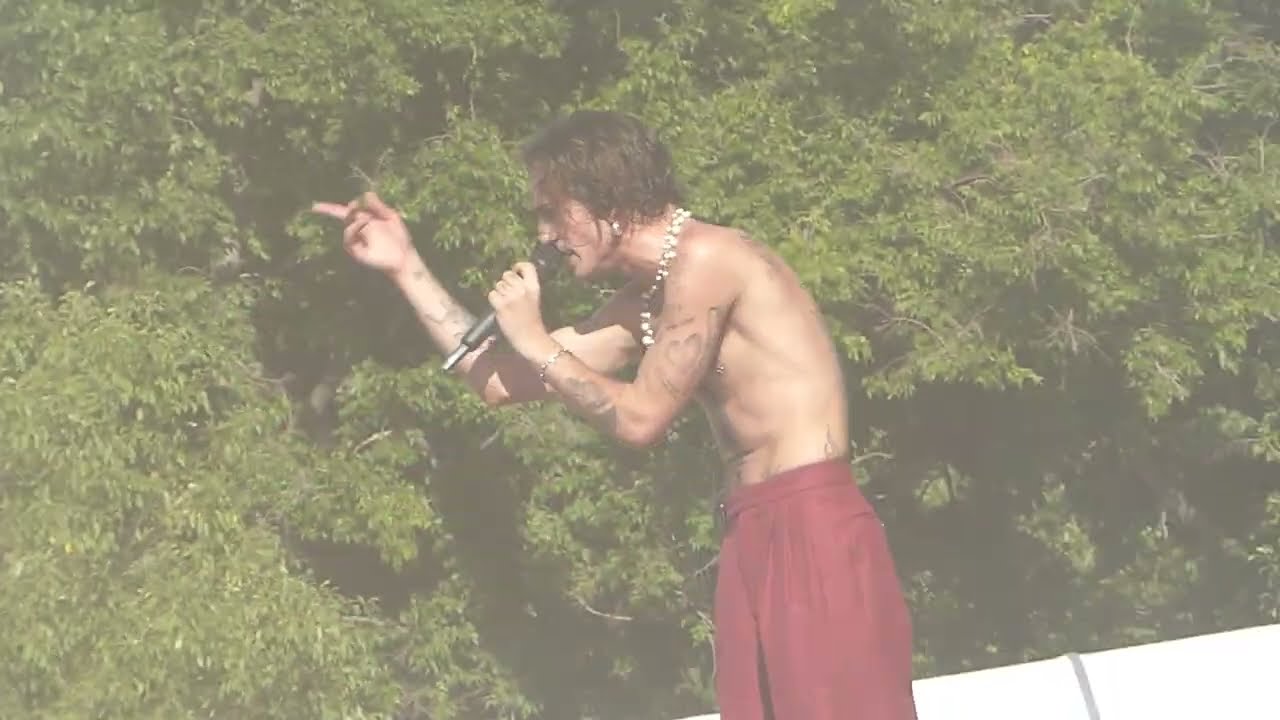 Måneskin Live Lollapalooza Music Festival July 31 2022 Grant Park Chicago IL