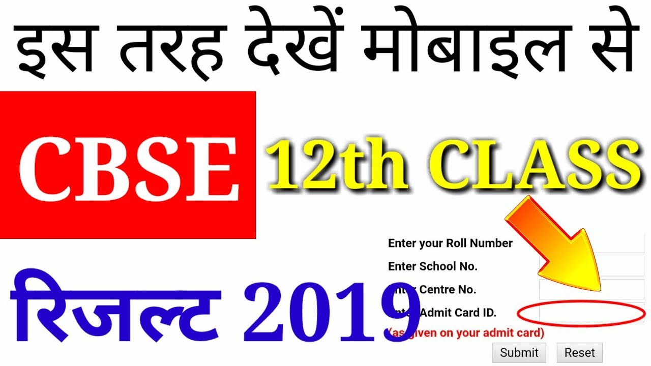 CBSE Board Class 12 Result 2019: Check CBSE 12th Results! Central Board Of Secondary Education