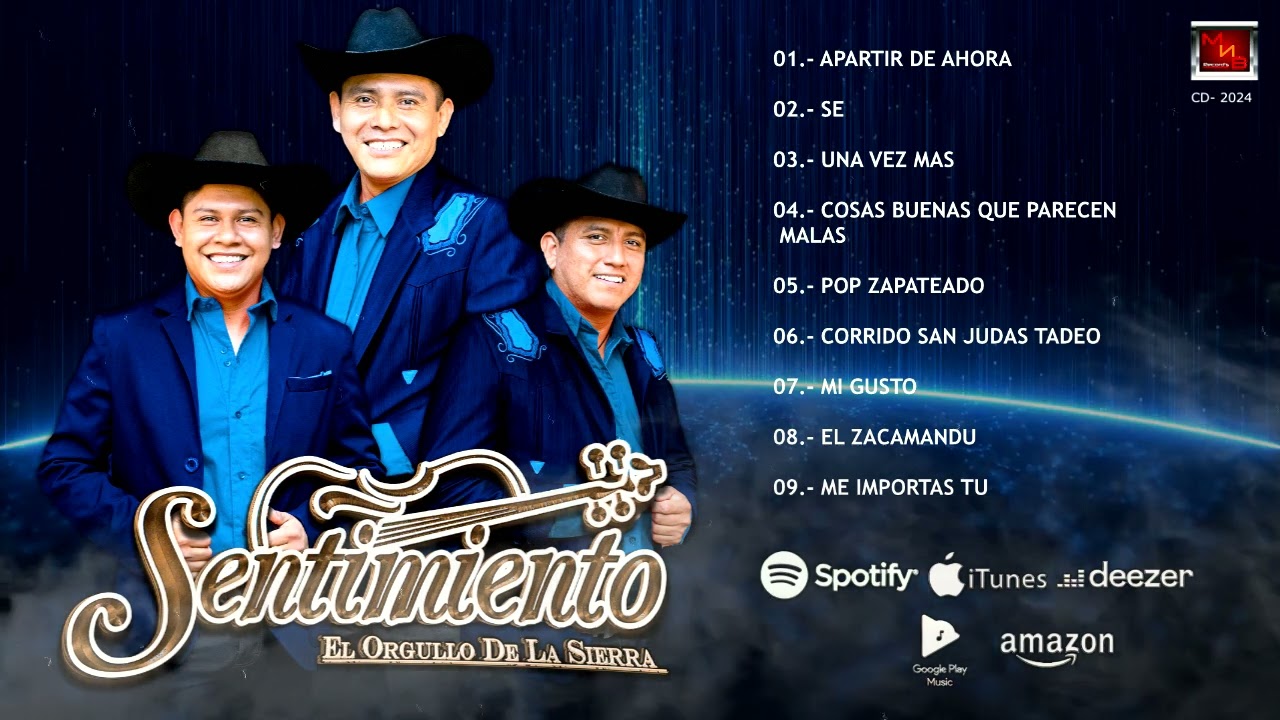 ALBUM COMPLETO 2024 💽✨️ - TRIO SENTIMIENTO DE LA SIERRA ‼️ GRAN ESTRENO ‼️