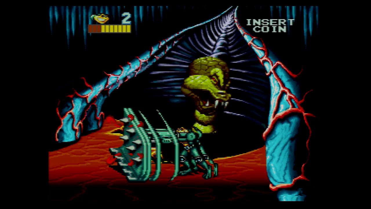 Arcade Battletoads (Zitz, hardest settings) 1cc speed run in 38:50