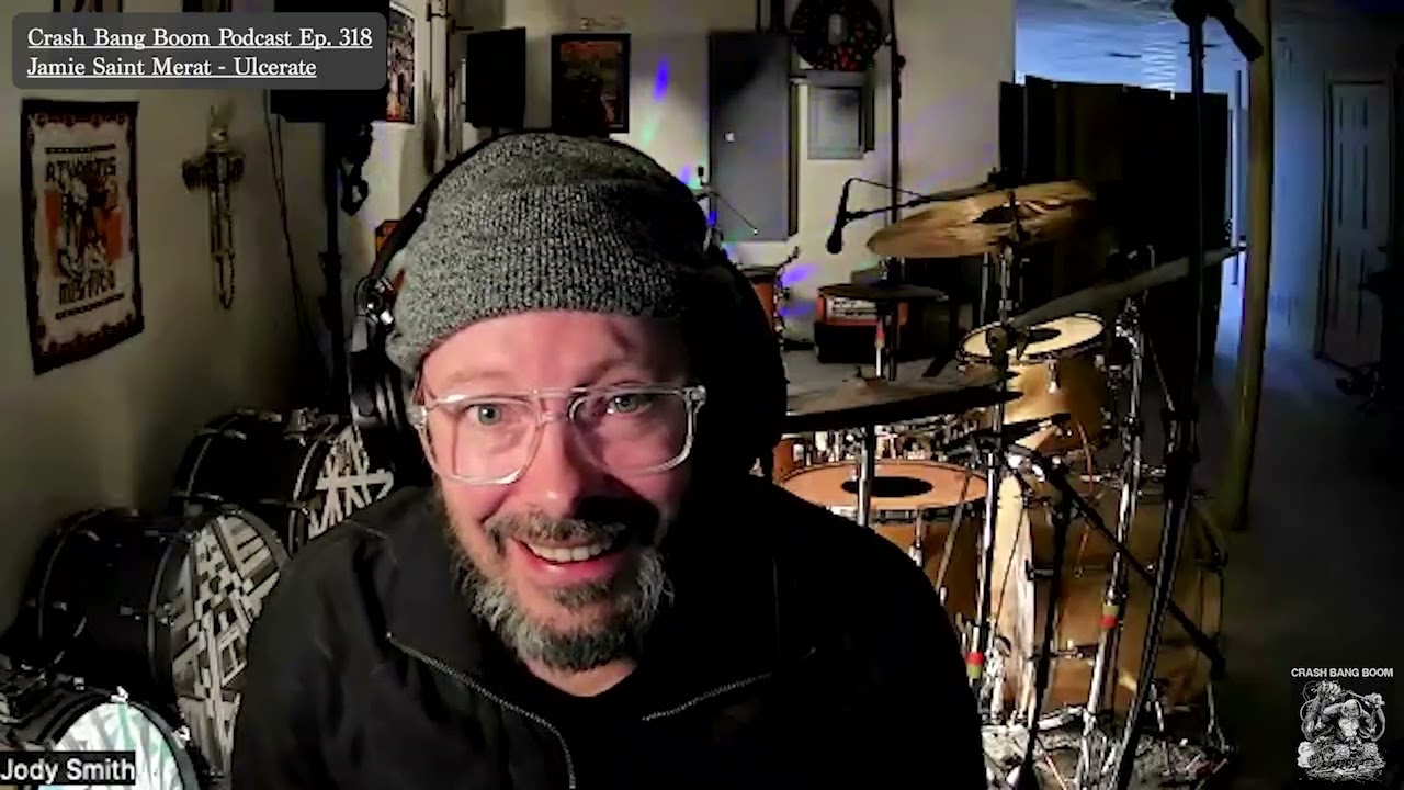 Crash Bang Boom Podcast Ep. 318_Jamie Saint Merat-Ulcerate_VidClip